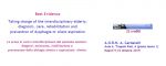 Taking charge of the interdisciplinary elderly: diagnosis, care, rehabilitation and prevention of dysphagia or silent aspiration