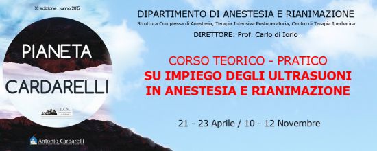 Corso Teorico-Pratico su impiego degli ultrasuoni in anestesia e rianimazione