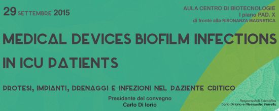 Medical Devices Biofilm Infections in ICU patients Medical Devices Biofilm Infections in ICU patients