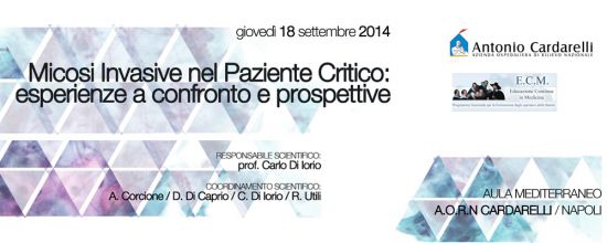 Micosi Invasive nel Paziente Critico: esperienze a confronto e prospettive Micosi Invasive nel Paziente Critico: esperienze a confronto e prospettive