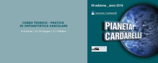 Corso Teorico-Pratico di impiantisca vascolare Corso Teorico-Pratico di impiantisca vascolare