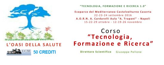 L'OASI DELLA SALUTE: Tecnologia, Formazione e Ricerca L'OASI DELLA SALUTE: Tecnologia, Formazione e Ricerca