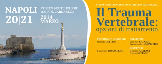 Il Trauma Vertebrale: opzioni di trattamento Il Trauma Vertebrale: opzioni di trattamento