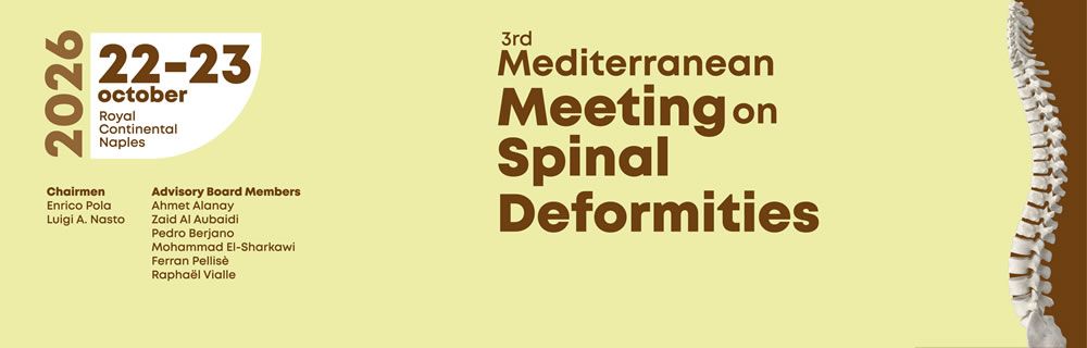 3rd Mediterranean Meeting on Spinal Deformities