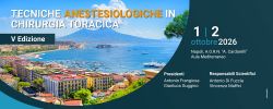Tecniche Anestesiologiche in Chirurgia Toracica - V Edizione